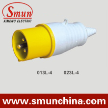 110V 16A/32A 3pin Industrial Plug Yellow IP44 2p+E